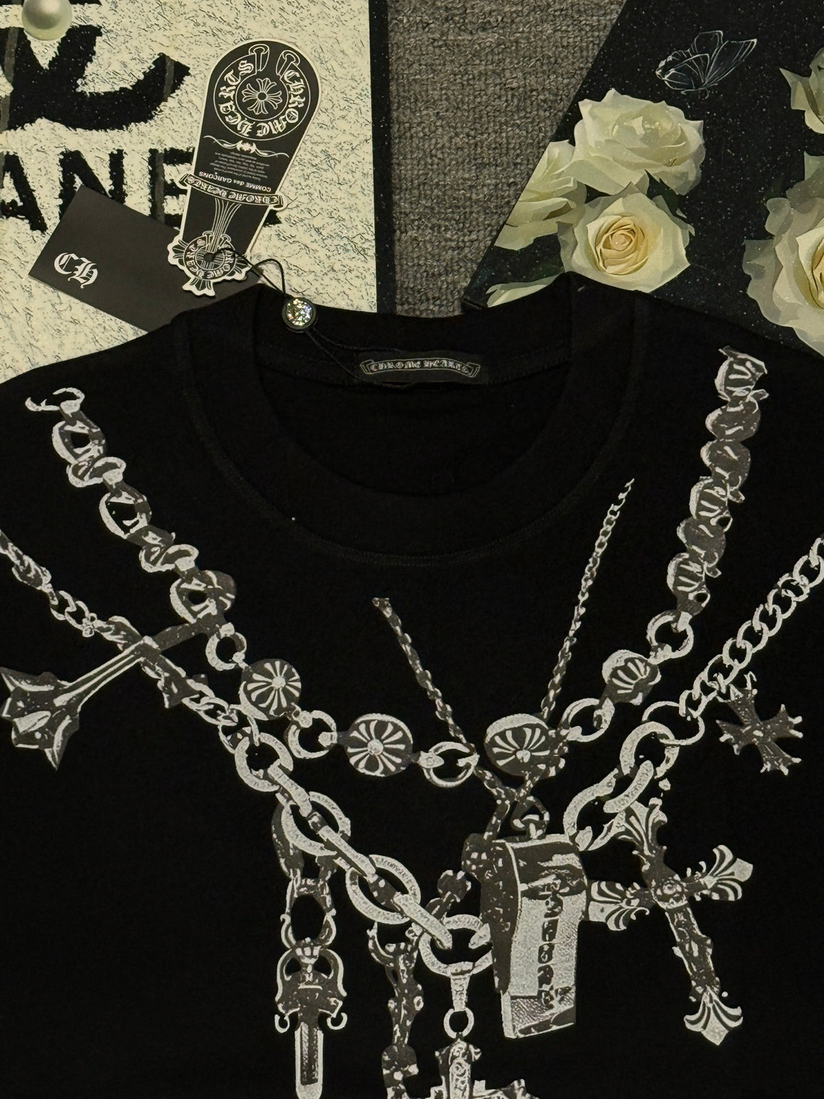 Camisa Chrome Hearts #497684 CALIDAD ORIGINAL