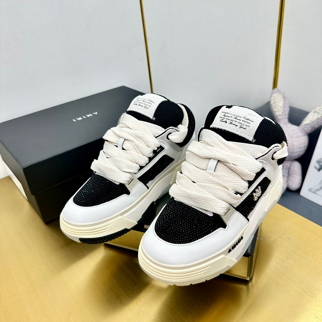 Amiri MA-1 Crystal – Negro/Blanco