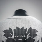 Polera Manga Larga Chrome Hearts /CH waffle estampado manga larga polera con vid y espada estampado CALIDAD ORIGINAL