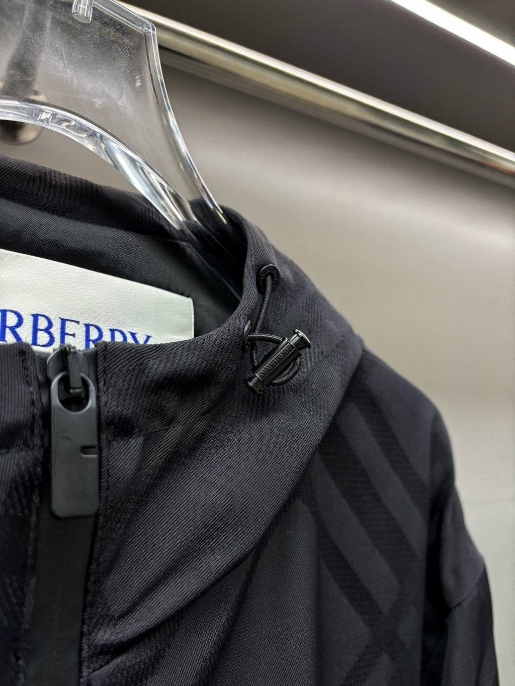 Chaqueta Burberry Jacquard Twill ecuestre bordado chaqueta CALIDAD ORIGINAL