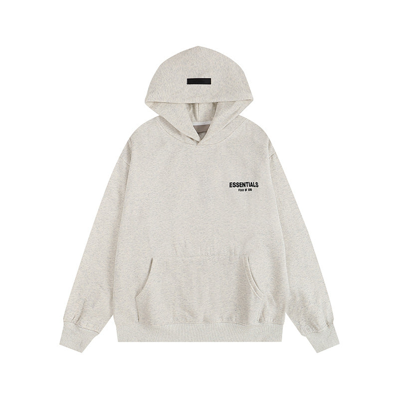 Sudadera ESSENTIALS Oversize - Blanco Gris