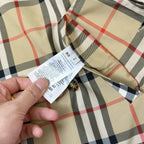 Chaqueta Burberry a cuadros stand-up collar chaqueta CALIDAD ORIGINAL