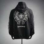 Sudadera Chrome Hearts 26SS perla cruz bordado con capucha CALIDAD ORIGINAL