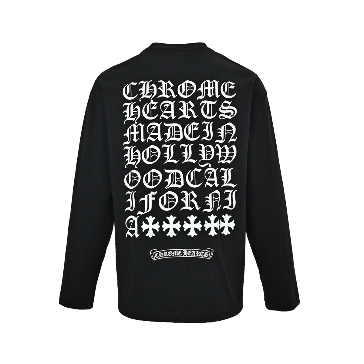 Polera Chrome Hearts Manga Larga Sánscrito - Estilo A CALIDAD ORIGINAL
