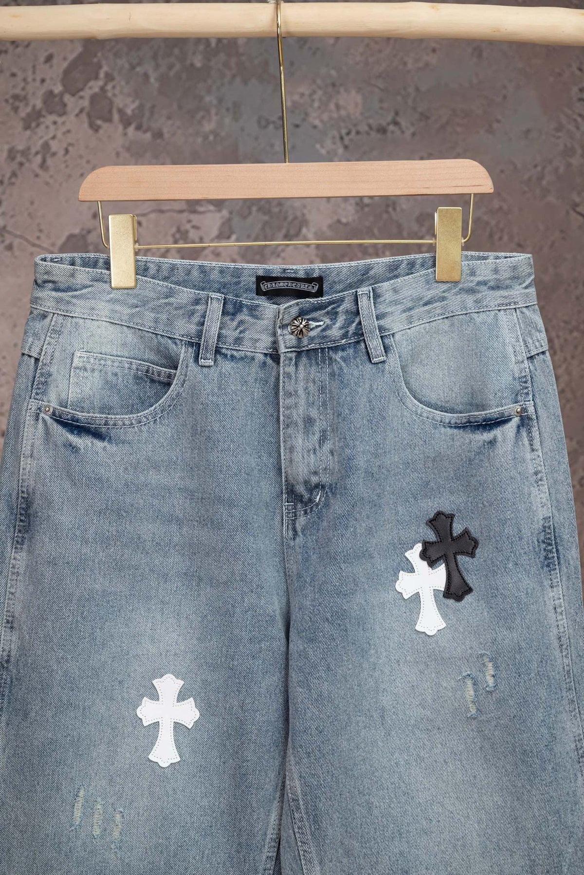 Pantalón Chrome Hearts #498253 CALIDAD ORIGINAL