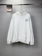 Sudadera Chrome Hearts 2026 nuevo bordado herradura logo Washed y desgastado para pareja con capucha CALIDAD ORIGINAL