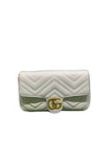 Gucci GG Marmont Mini - Blanco - CALIDAD VIIP