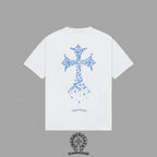 Polera Chrome Hearts 2026FW manga corta polera con estampado de logo, High-End 26s Double Yarn 300g Fabric CALIDAD ORIGINAL