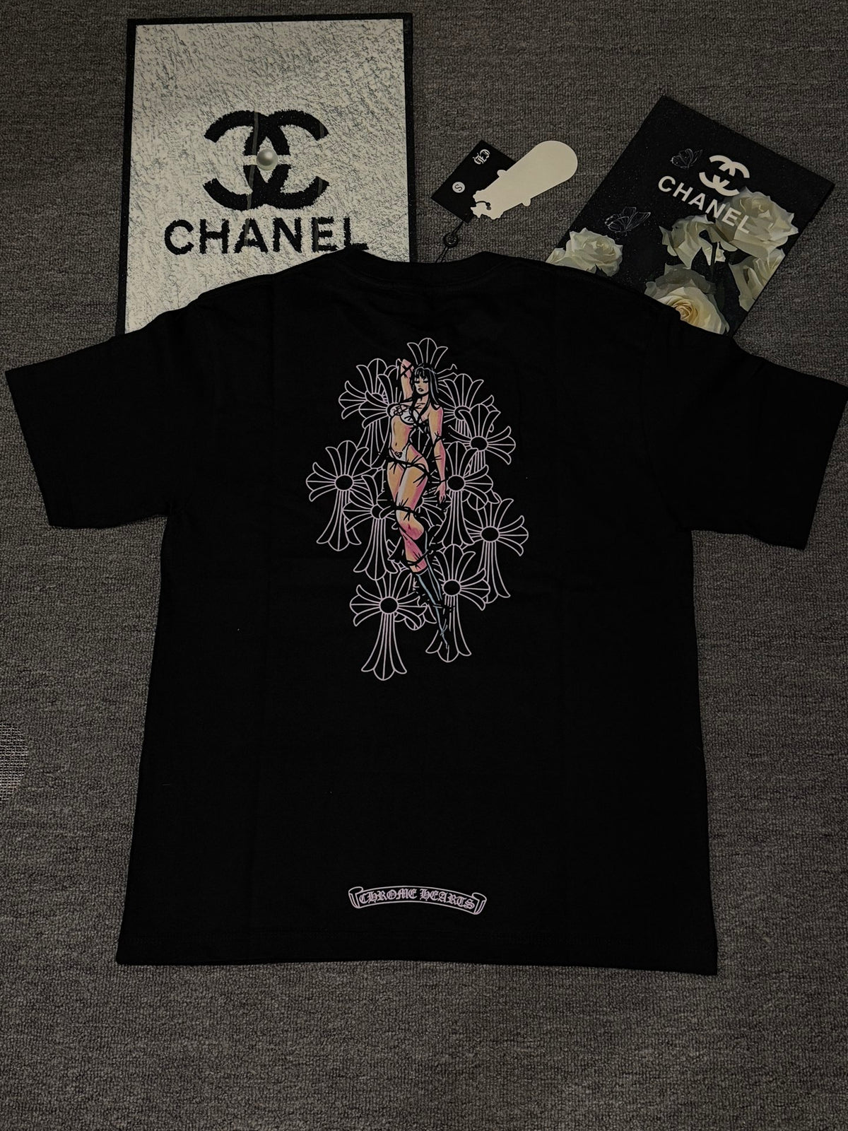 Camisa Chrome Hearts #497686 CALIDAD ORIGINAL