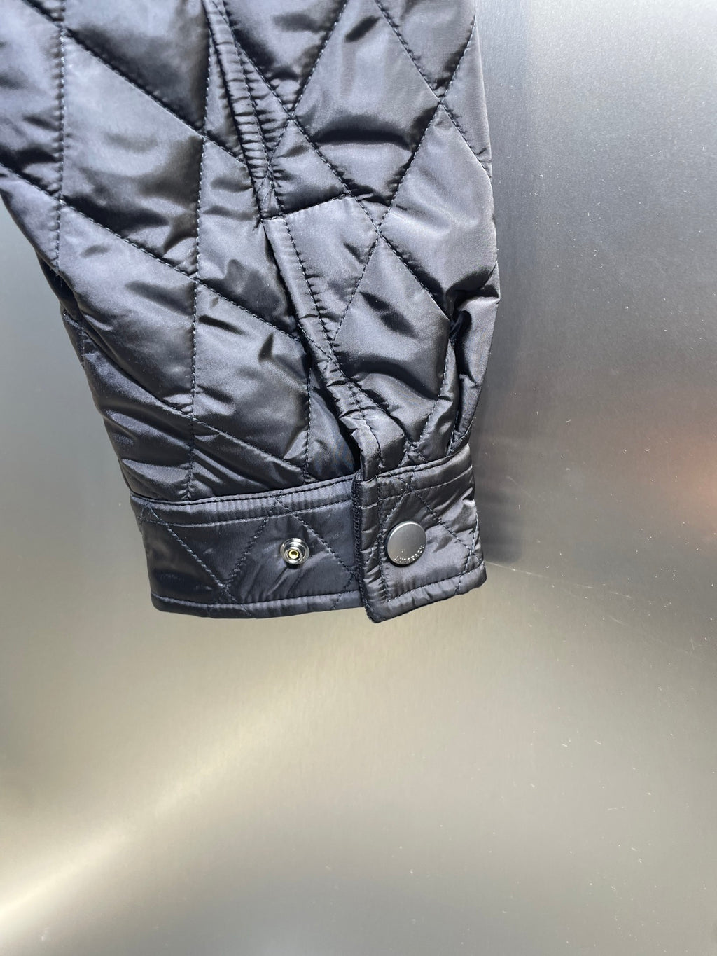 Chaqueta Burberry acolchado Stand Collar Nylon chaqueta - Estilo B CALIDAD ORIGINAL