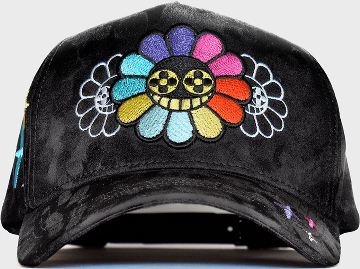 Gorra Flor Bordada
