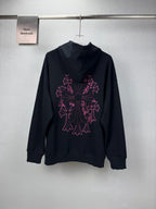 Sudadera Chrome Hearts 2026 nuevo bordado cruz logo Washed y desgastado para pareja con capucha - Estilo B CALIDAD ORIGINAL