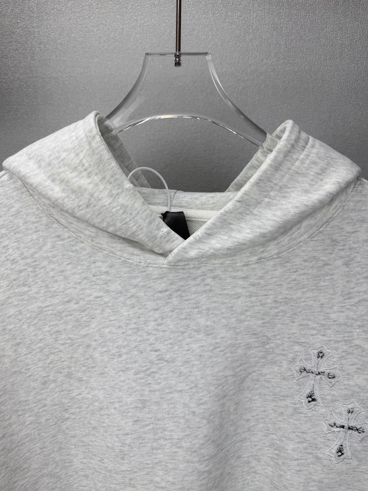 Sudadera Chrome Hearts 2026 nuevo bordado cruz logo Washed y desgastado para pareja con capucha - Estilo C CALIDAD ORIGINAL