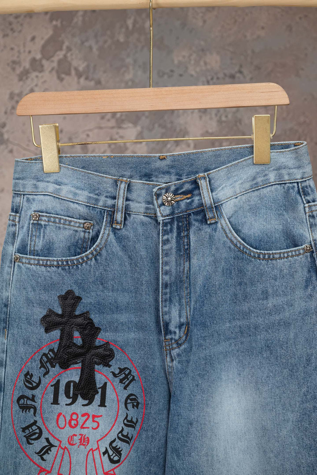 Pantalón Chrome Hearts #498308 CALIDAD ORIGINAL