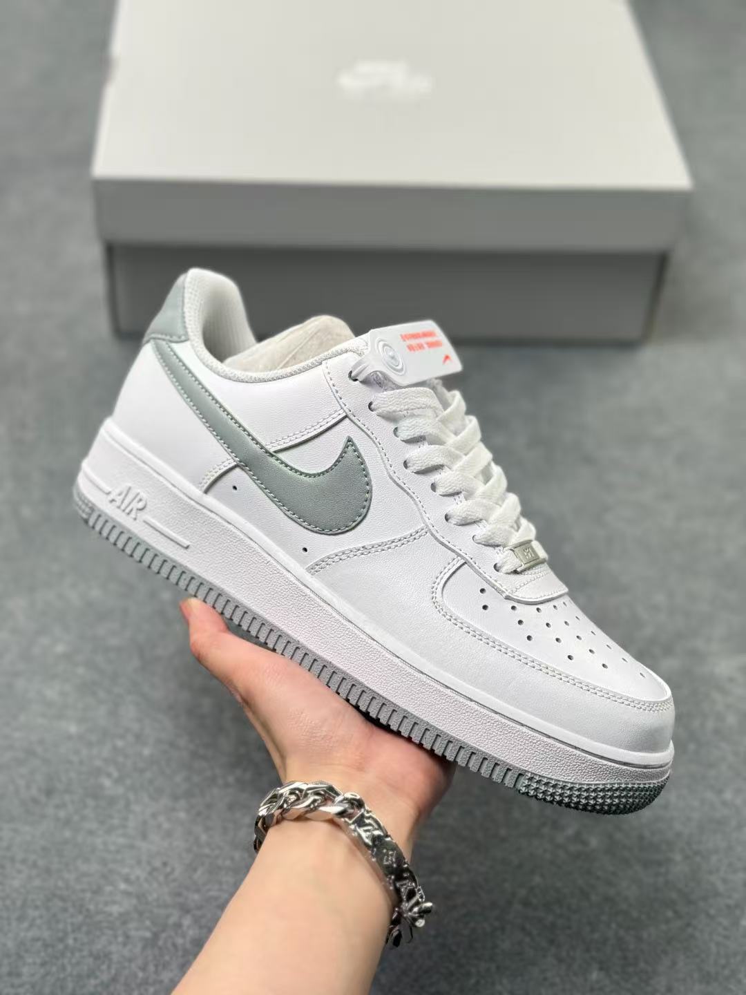 Air Force One - Blanco y Verde Gris