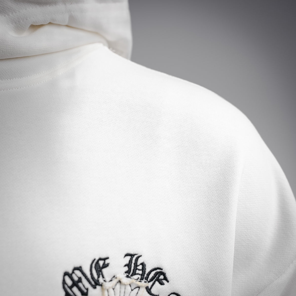 Sudadera Chrome Hearts 26SS perla cruz bordado con capucha - Estilo B CALIDAD ORIGINAL