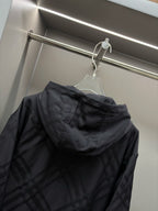 Chaqueta Burberry Jacquard Twill ecuestre bordado chaqueta CALIDAD ORIGINAL