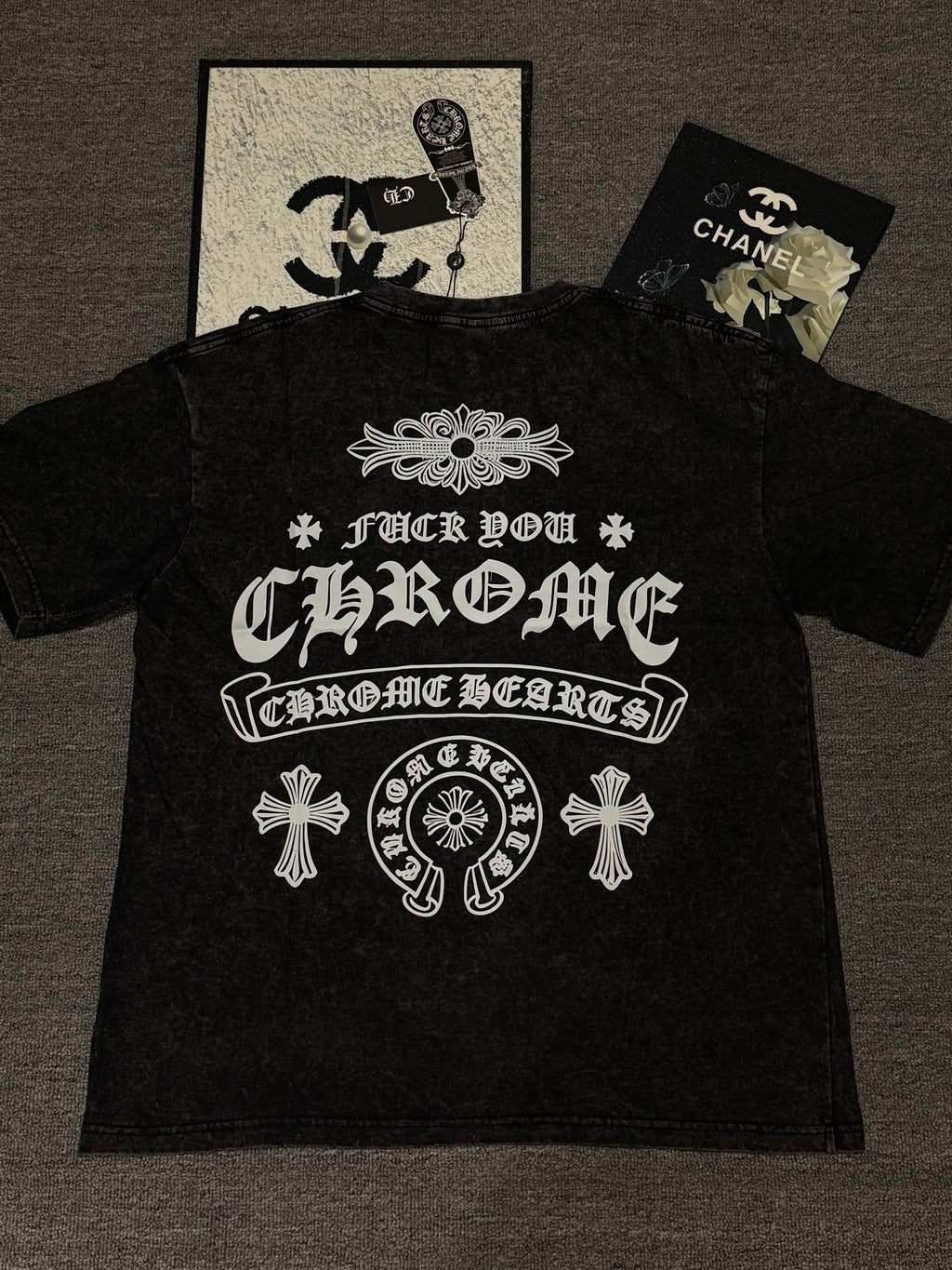 Camisa Chrome Hearts #497551 CALIDAD ORIGINAL