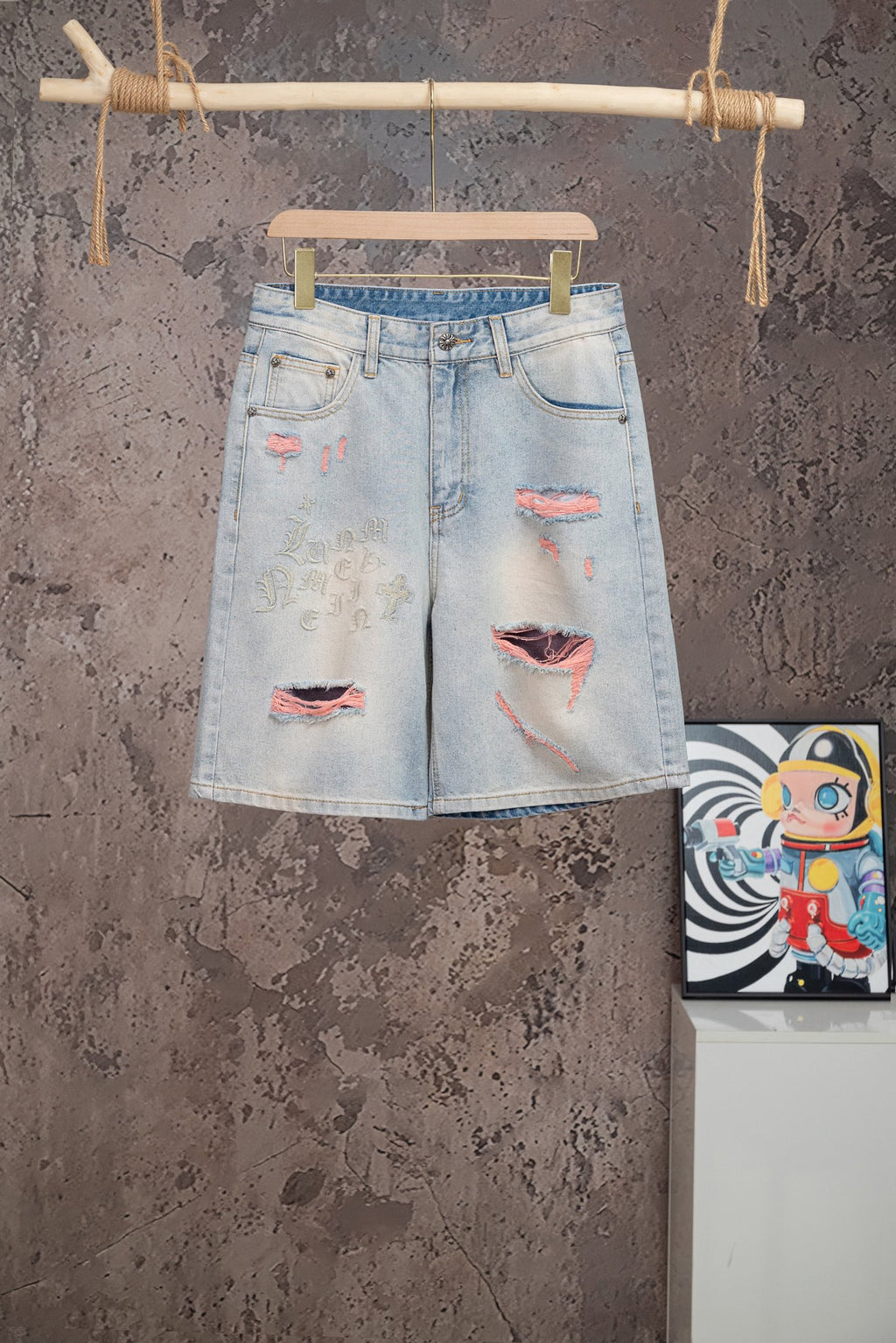 Pantalón Chrome Hearts #498276 CALIDAD ORIGINAL