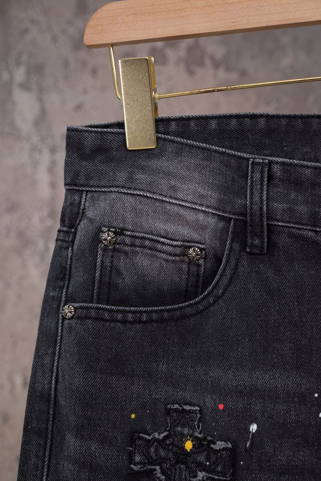 Pantalón Chrome Hearts #498300 CALIDAD ORIGINAL