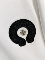 Sudadera Chrome Hearts 2026 otoño/invierno hombre logo tipográfico pullover Space Cotton sudadera - Classic OS - Estilo B CALIDAD ORIGINAL