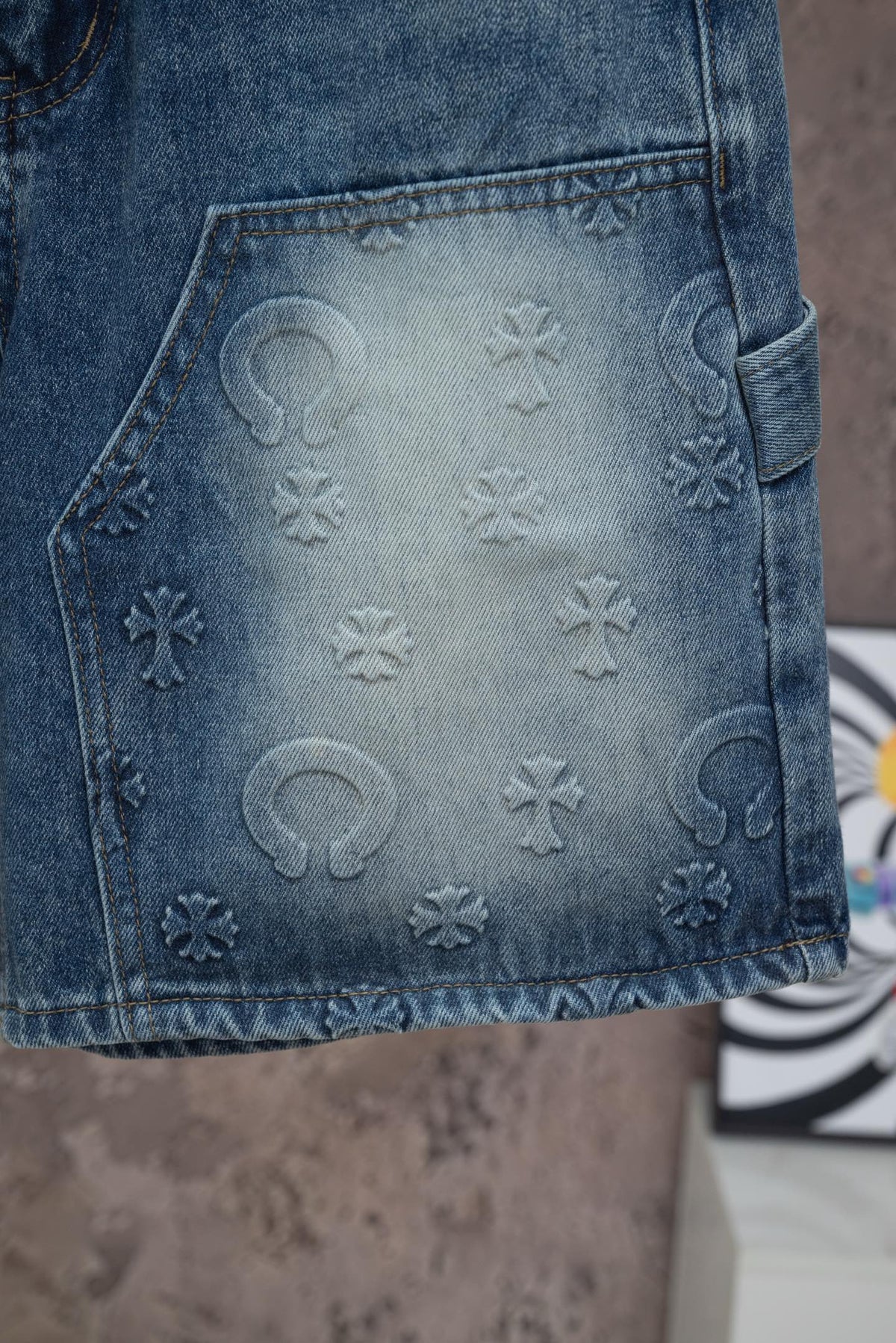 Pantalón Chrome Hearts #498279 CALIDAD ORIGINAL
