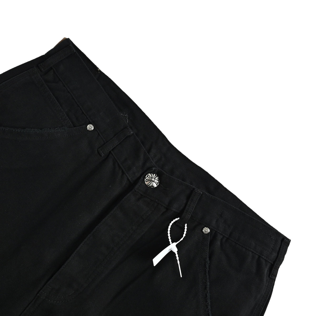Pantalón Chrome Hearts cuero cruz con estampado de cargo jeans CALIDAD ORIGINAL