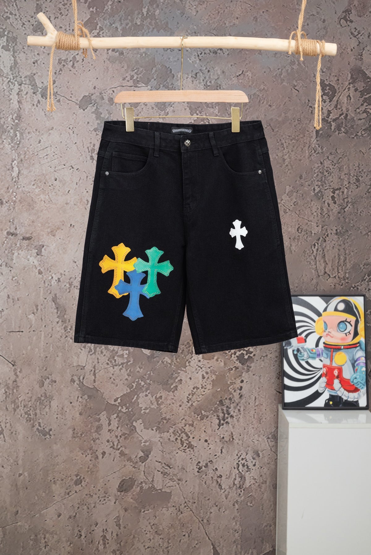 Pantalón Chrome Hearts #498288 CALIDAD ORIGINAL