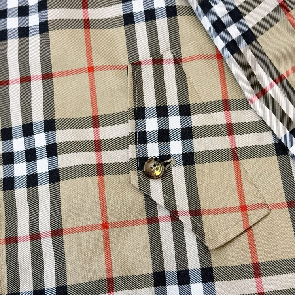 Chaqueta Burberry a cuadros stand-up collar chaqueta CALIDAD ORIGINAL