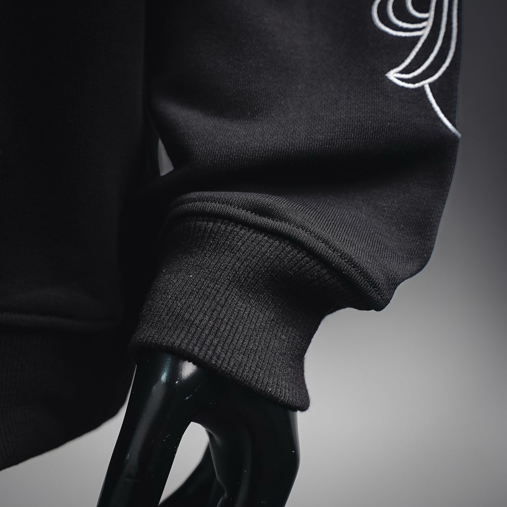 Sudadera Chrome Hearts 26SS perla cruz bordado con capucha CALIDAD ORIGINAL