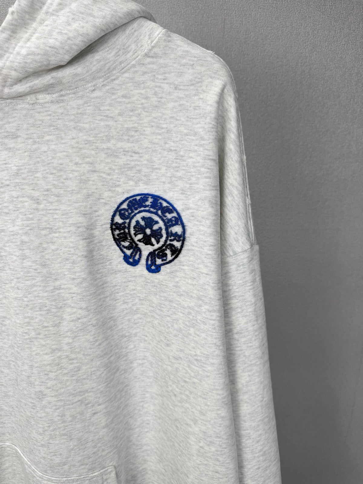 Sudadera Chrome Hearts 2026 nuevo degradé Toothbrush bordado herradura logo Washed y desgastado para pareja con capucha CALIDAD ORIGINAL