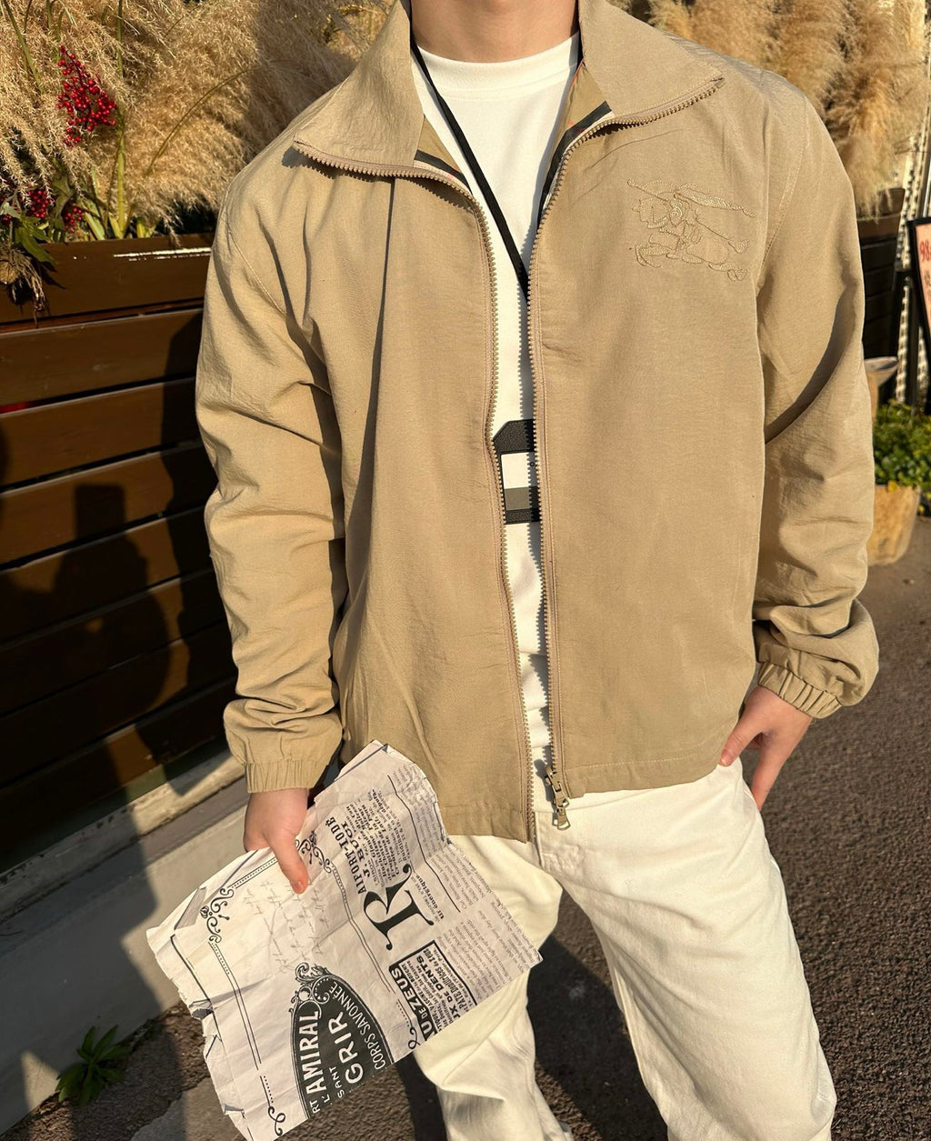 Chaqueta Burberry reversible a cuadros CALIDAD ORIGINAL