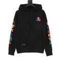Sudadera Chrome Hearts 25FW colorido sánscrito con capucha CALIDAD ORIGINAL