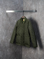 Chaqueta Burberry acolchada Nylon Barn a cuadros con cuello de pana CALIDAD ORIGINAL