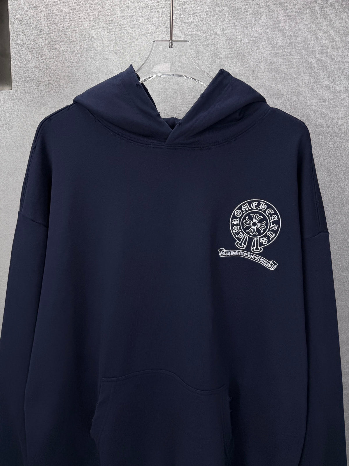 Sudadera Chrome Hearts 2026 nuevo bordado herradura logo Washed y desgastado para pareja sudadera con capucha CALIDAD ORIGINAL