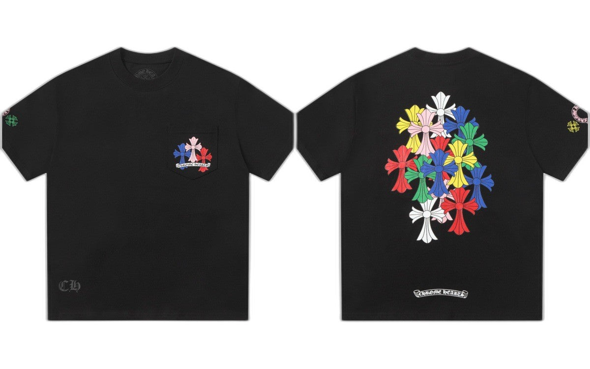 Chrome Hearts Floral Multicolor - Negro - CALIDAD ORIGINAL