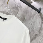 Polera Chrome Hearts 26SS verano nuevo cuello redondo manga corta polera - Estilo D CALIDAD ORIGINAL