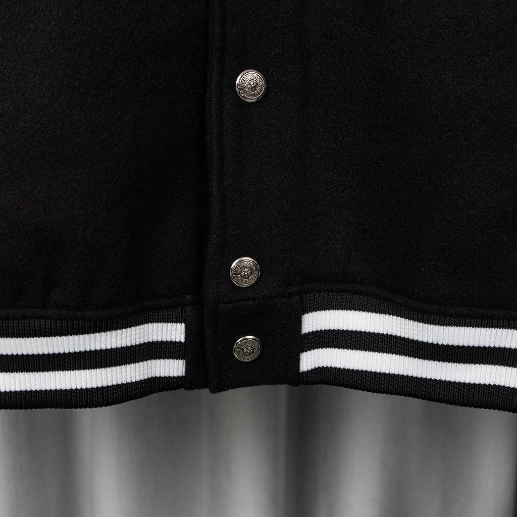 Chaqueta Chrome Hearts Estilo Béisbol SS26 Pasarela Bordado Pesado CALIDAD ORIGINAL