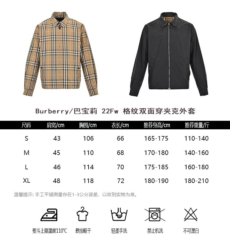 Chaqueta Burberry - Estilo 30 CALIDAD ORIGINAL