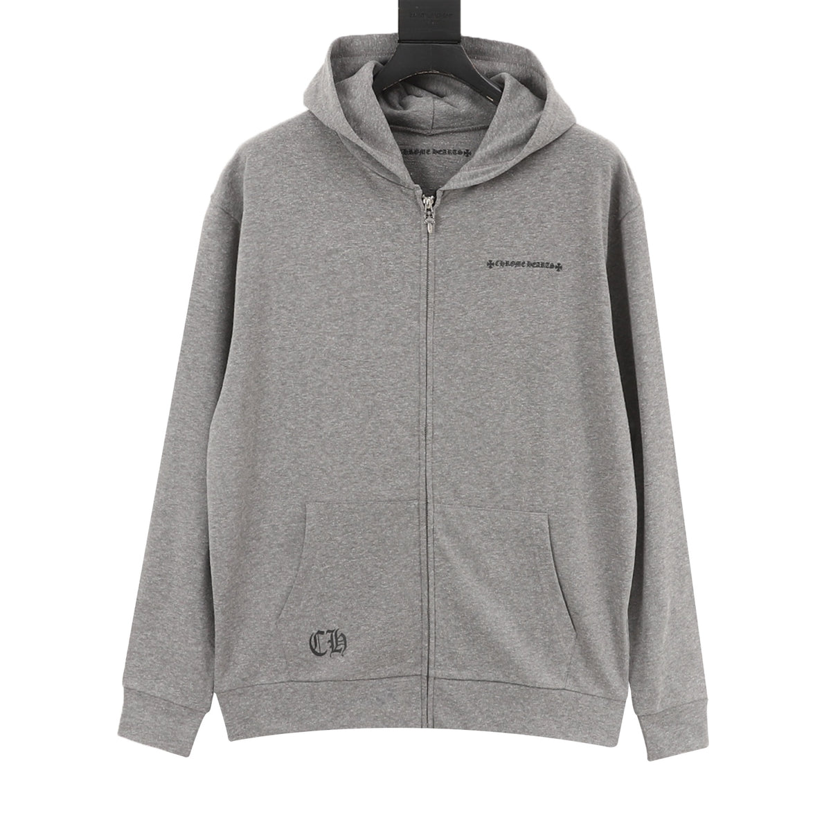Chaqueta Chrome Hearts con capucha, vid y espada estampadas en la espalda CALIDAD ORIGINAL