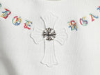 Sudadera Chrome Hearts cruz bordado cuello redondo sudadera CALIDAD ORIGINAL