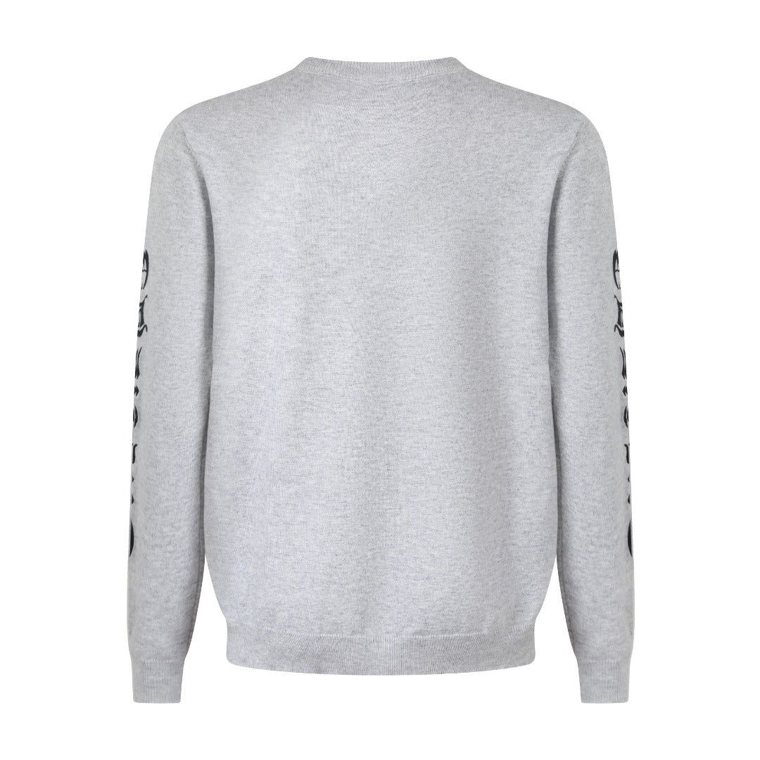Chompa Chrome Hearts 26SS pergamino bordado Sweater - Estilo B CALIDAD ORIGINAL