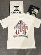Polera Chrome Hearts Letras Sánscritas #YH023 - Estilo B CALIDAD ORIGINAL