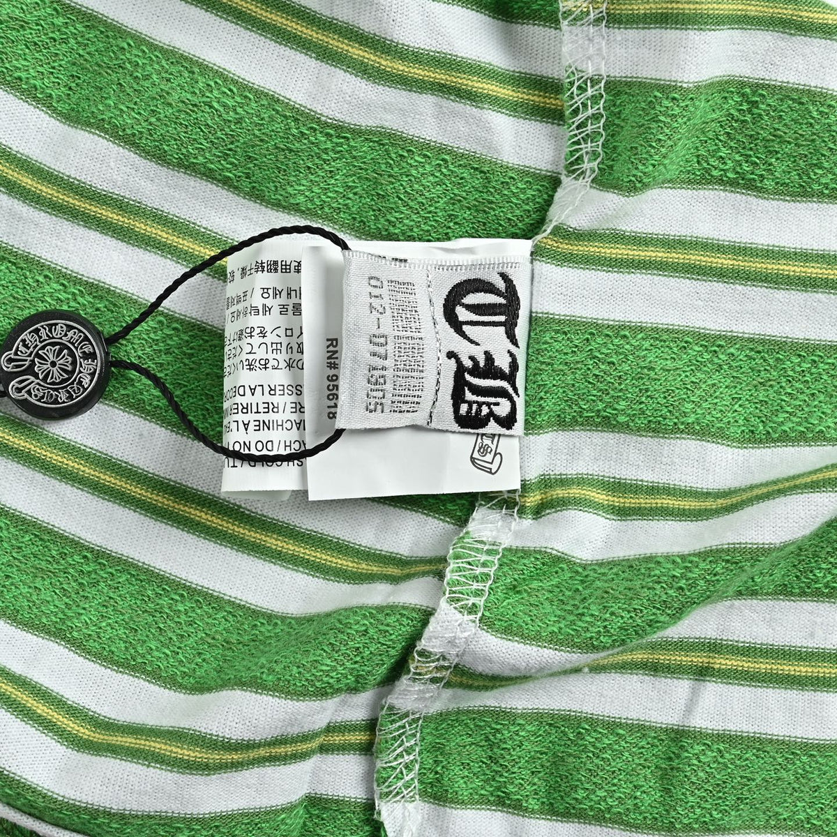 Polo Chrome Hearts Rayas Manga Larga - Estilo D CALIDAD ORIGINAL
