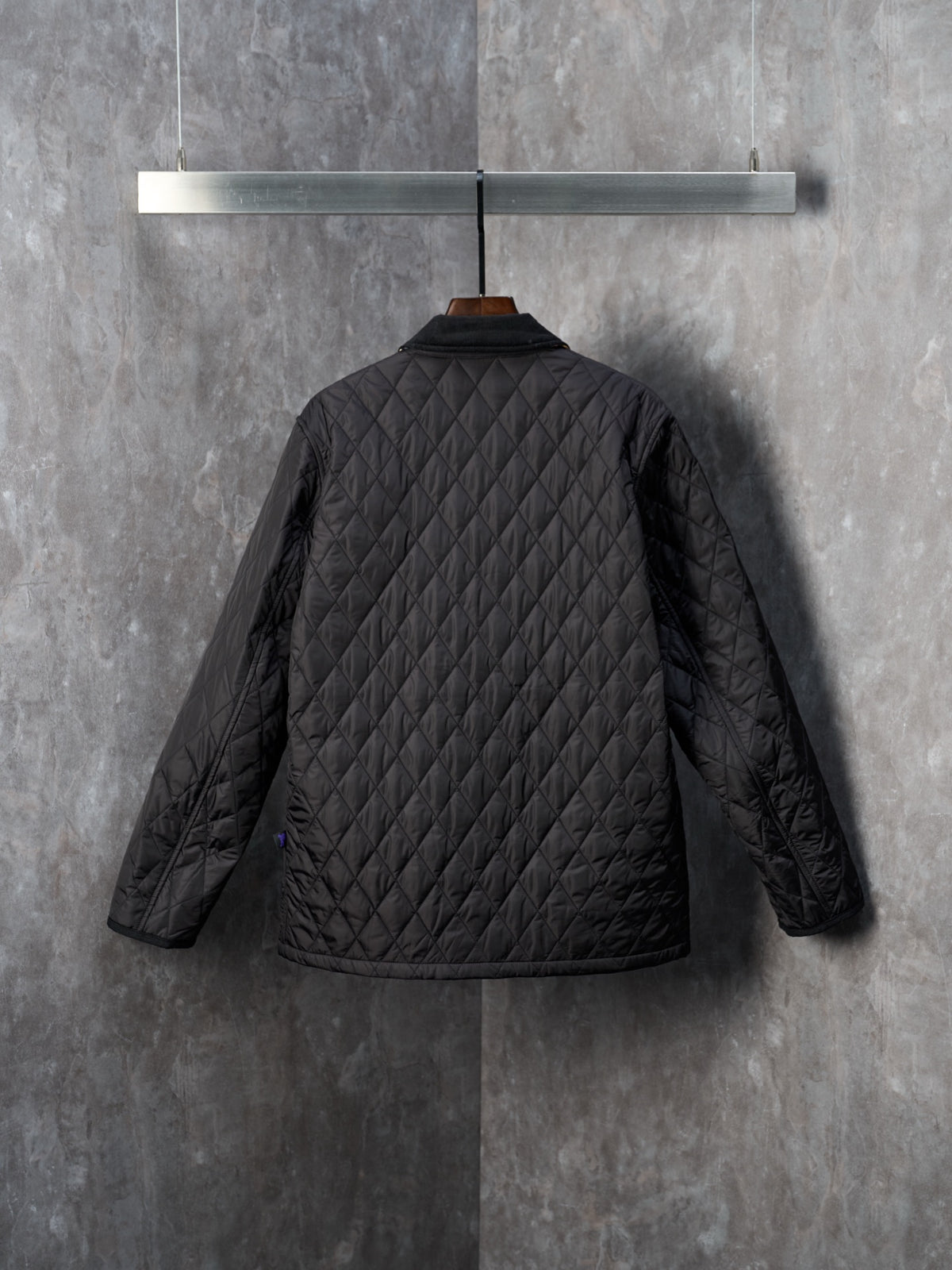 Chaqueta Burberry acolchada Nylon Barn a cuadros con cuello de pana - Estilo B CALIDAD ORIGINAL