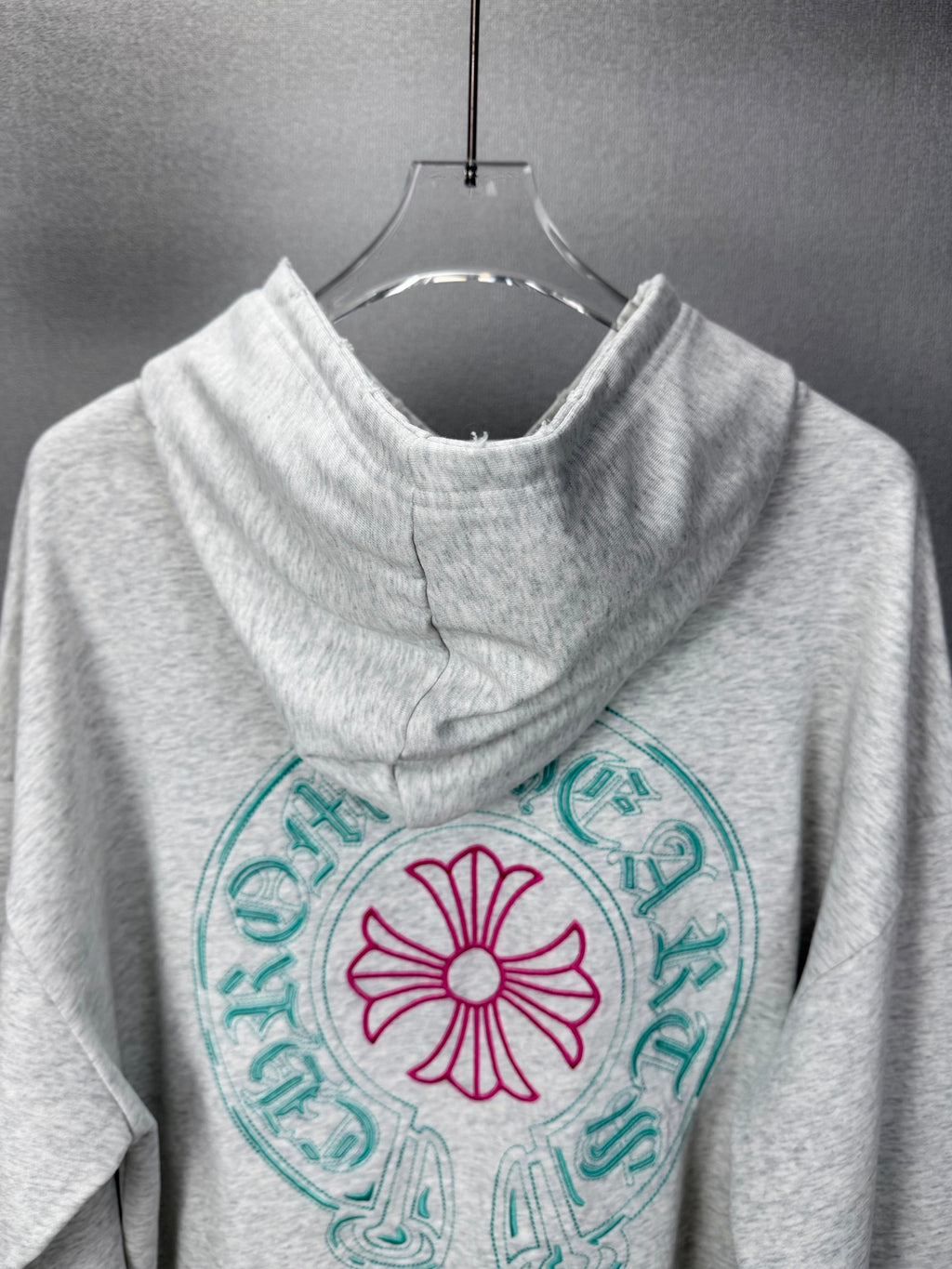 Sudadera Chrome Hearts 2026 nuevo bordado herradura logo Washed y desgastado para pareja con capucha CALIDAD ORIGINAL