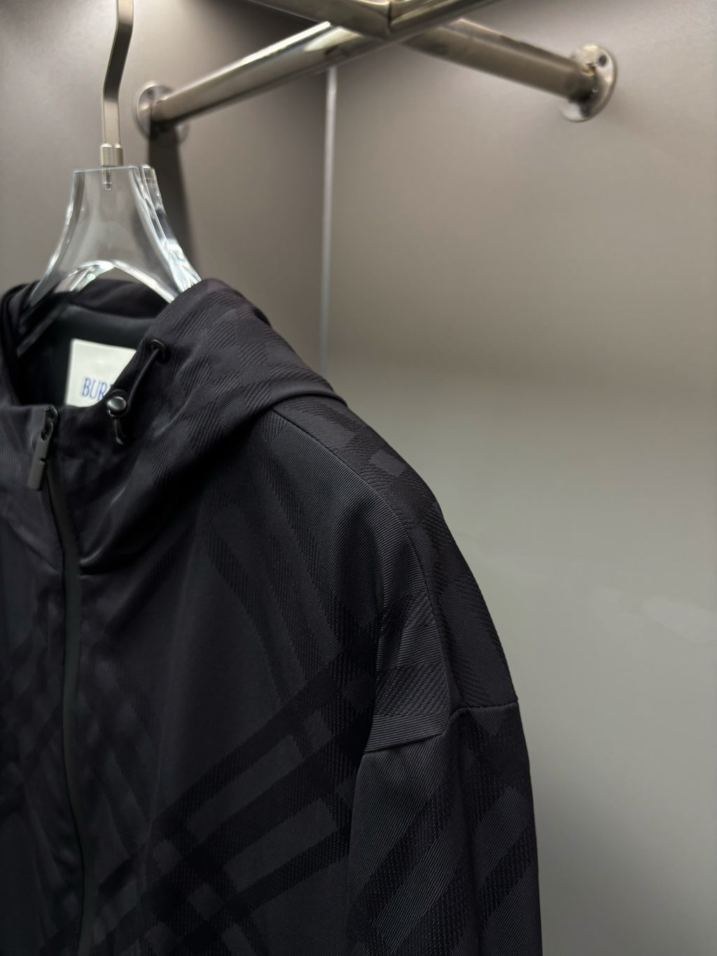 Chaqueta Burberry Jacquard Twill ecuestre bordado chaqueta CALIDAD ORIGINAL