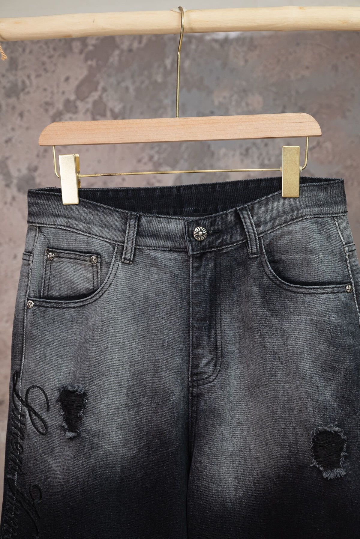 Pantalón Chrome Hearts #498320 CALIDAD ORIGINAL