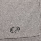 Chaqueta Chrome Hearts negro cruz estampado con capucha chaqueta - gris CALIDAD ORIGINAL