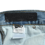 Pantalón Chrome Hearts cuero cruz con estampado de cargo jeans - Estilo D CALIDAD ORIGINAL